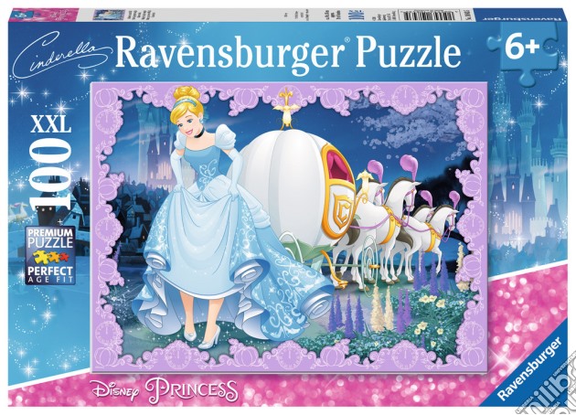 Ravensburger 10843 - Puzzle XXL 100 Pz - Principesse Disney - Cenerentola puzzle di Ravensburger