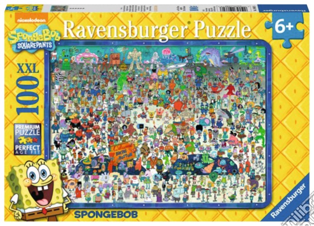 Ravensburger 10862 - Puzzle XXL 100 Pz - Spongebob - Benvenuto A Bikini Bottom puzzle di Ravensburger
