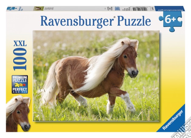 Puzzle XXL 100 Pz - Pony puzzle di RAVENSBURGER