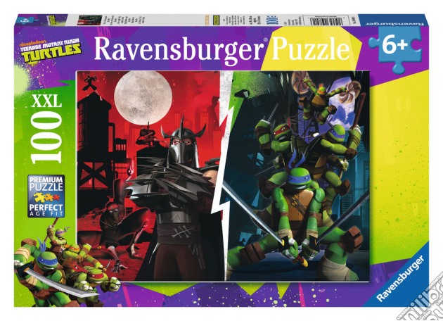 Puzzle XXL 100 Pz - Teenage Mutant Ninja Turtles puzzle di RAVENSBURGER