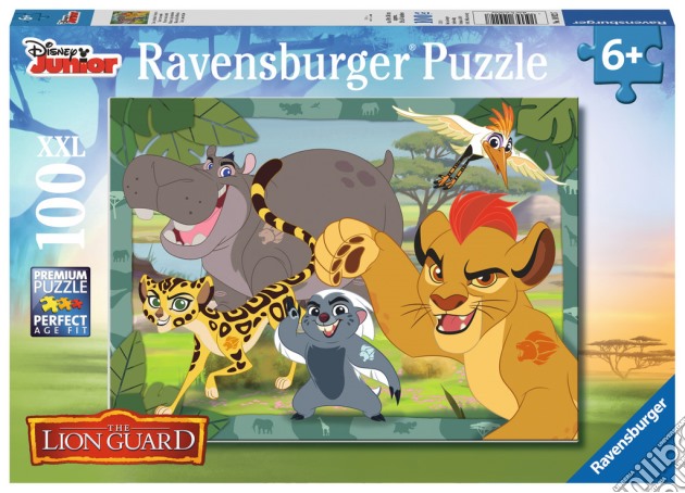 Ravensburger 10922 - Puzzle XXL 100 Pz - Lion Guard - Kion E I Suoi Amici puzzle di Ravensburger