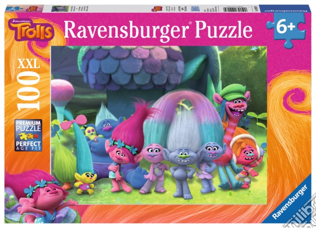 Ravensburger 10928 - Puzzle XXL 100 Pz - Trolls puzzle di Ravensburger