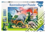 Ravensburger: Puzzle Xxl 100 Pz - Dinosauri