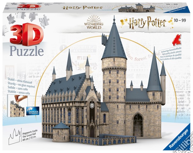 Ravensburger: 11259 - 3D Puzzle Serie Maxi - Castello Harry Potter - Sala Grande puzzle