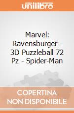 Marvel: Ravensburger - 3D Puzzleball 72 Pz - Spider-Man gioco