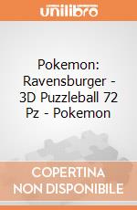 Pokemon: Ravensburger - 3D Puzzleball 72 Pz - Pokemon giochi