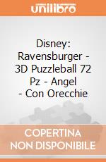 Disney: Ravensburger - 3D Puzzleball 72 Pz - Angel - Con Orecchie giochi
