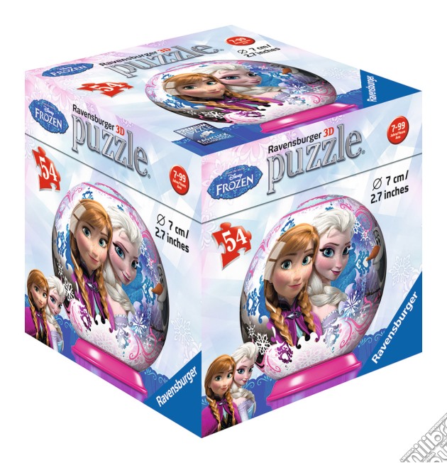 Ravensburger 11913 - Puzzleball 54 Pz - Frozen puzzle