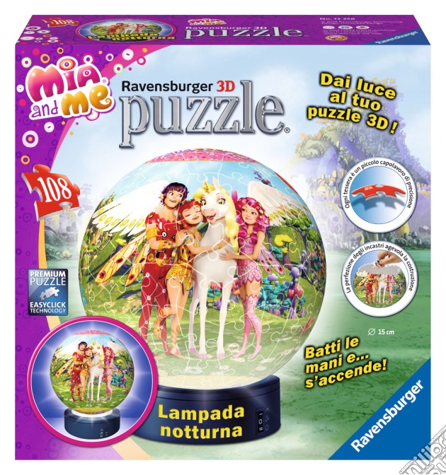 Puzzleball Lampada Notturna 108 Pz - Mia And Me puzzle
