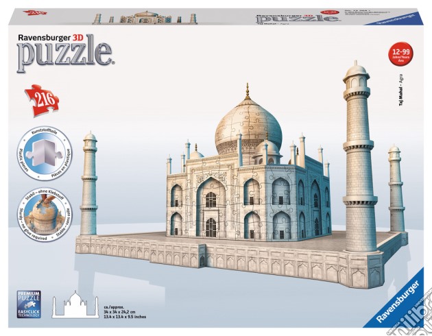 Puzzle 3D - Taj Mahal puzzle