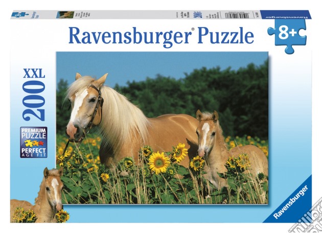 Puzzle XXL 200 Pz - Cavalli puzzle di RAVENSBURGER