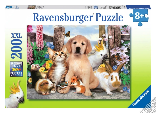 Puzzle super 200 pz - cuccioli della fattoria puzzle di RAVENSBURGER