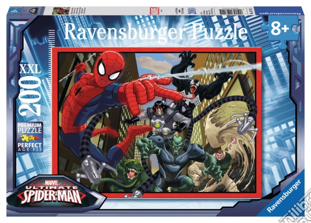 Puzzle XXL 200 Pz - Spider-Man - La Lotta Contro Il Male puzzle di Ravensburger
