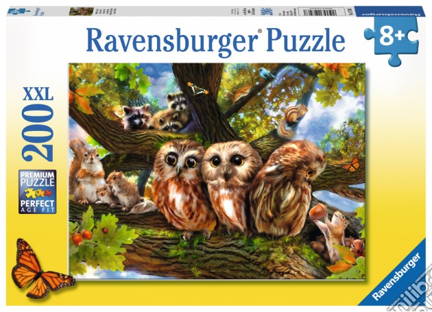 Ravensburger 12746 - Puzzle XXL 200 Pz - Simpatici Gufi puzzle di Ravensburger