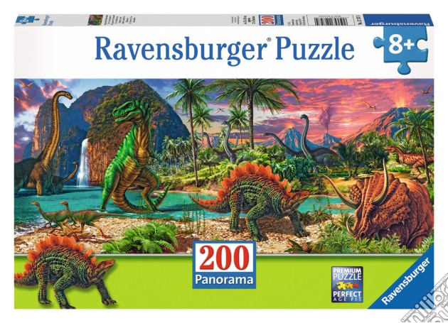 Ravensburger 12747 - Puzzle XXL 200 Pz - Nel Paese Dei Dinosauri puzzle di Ravensburger