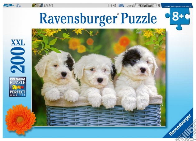 Ravensburger: Puzzle Xxl 200 Pz - Cuccioli gioco