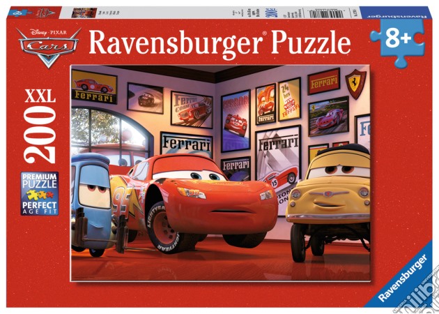Puzzle XXL 200 Pz - Cars - Saetta McQueen puzzle di RAVENSBURGER