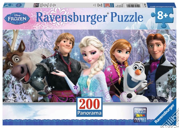 Ravensburger 12801 - Puzzle XXL 200 Pz - Frozen - Panorama puzzle di Ravensburger