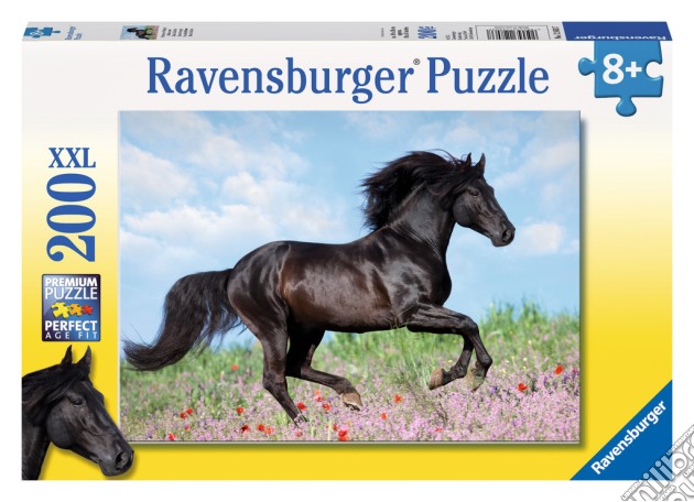 Ravensburger 12803 - Puzzle XXL 200 Pz - Black Stallion puzzle di Ravensburger