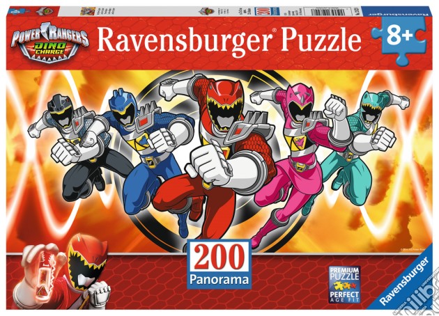 Ravensburger 12822 - Puzzle XXL 200 Pz - Power Rangers puzzle di Ravensburger