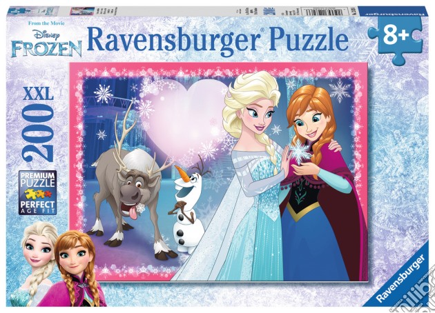 Ravensburger 12826 - Puzzle XXL 200 Pz - Frozen - Affetto Tra Sorelle puzzle di Ravensburger