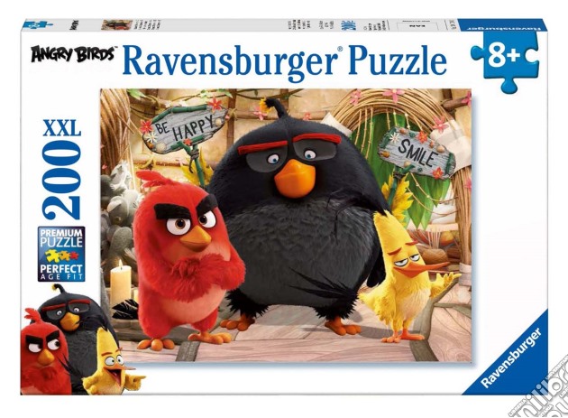 Ravensburger 12830 - Puzzle XXL 200 Pz - Angry Birds puzzle di Ravensburger