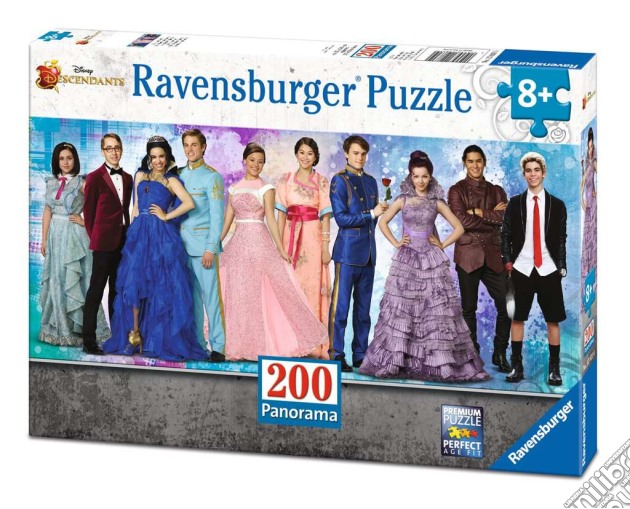 Ravensburger 12831 - Puzzle XXL 200 Pz - Descendants - Panorama puzzle di Ravensburger