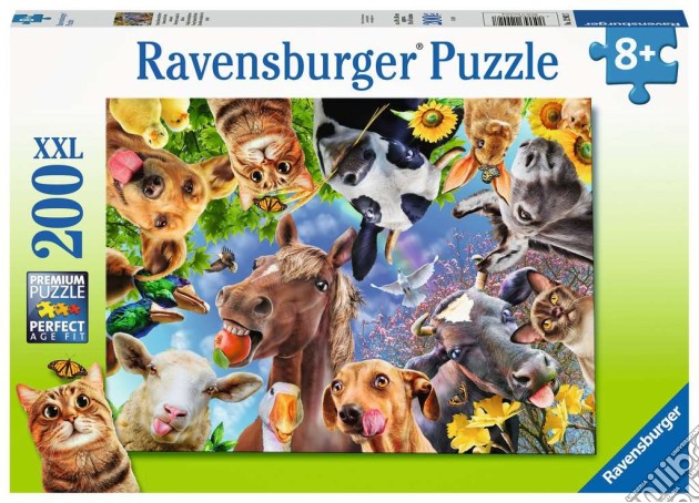 Divertenti Animali Da Fattoria - Puzzle 200 Pz Xxl puzzle