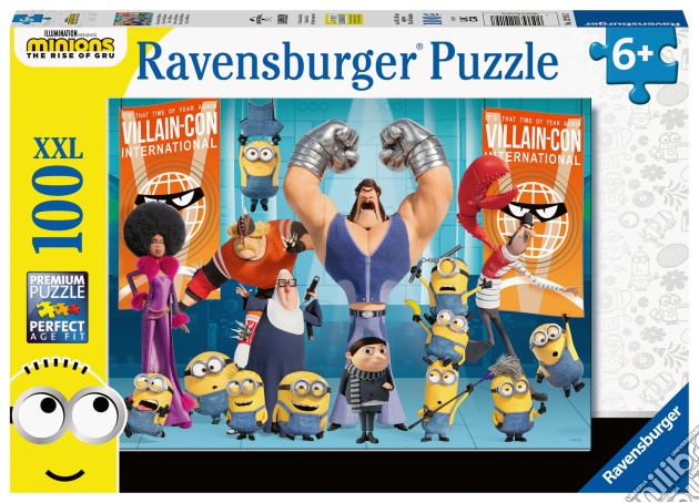 Ravensburger: 12915 - Puzzle Xxl 100 Pz - Minions puzzle
