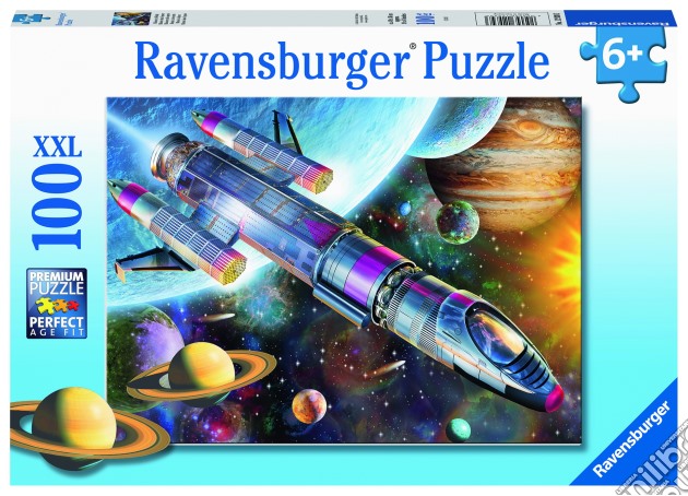 Ravensburger: 12939 - Puzzle Xxl 100 Pz - Missione Nello Spazio puzzle