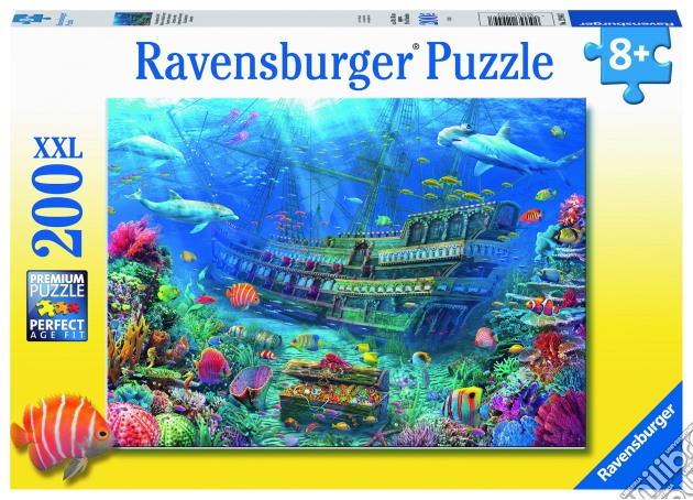 Ravensburger: 12944 - Puzzle Xxl 200 Pz - Scoperta Subacquea puzzle