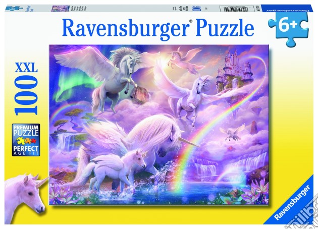 Ravensburger: 12979 - Puzzle Xxl 100 Pz - Unicorno Pegaso puzzle