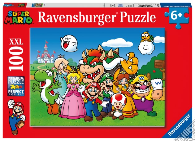 Ravensburger: 12992 - Puzzle Xxl 100 Pz -  Super Mario puzzle