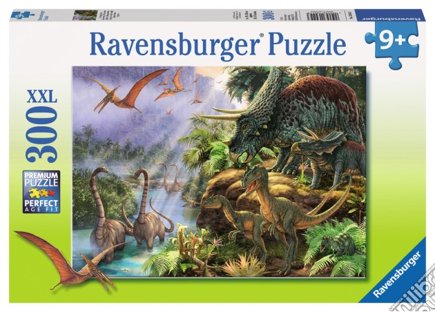 Puzzle 300 pz - giganti estinti puzzle di RAVENSBURGER
