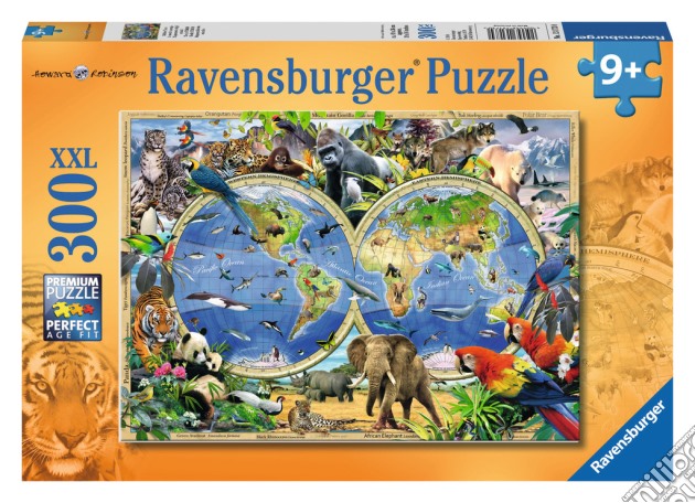 Ravensburger 13173 - Puzzle XXL 300 Pz - Animali Del Mondo puzzle di Ravensburger