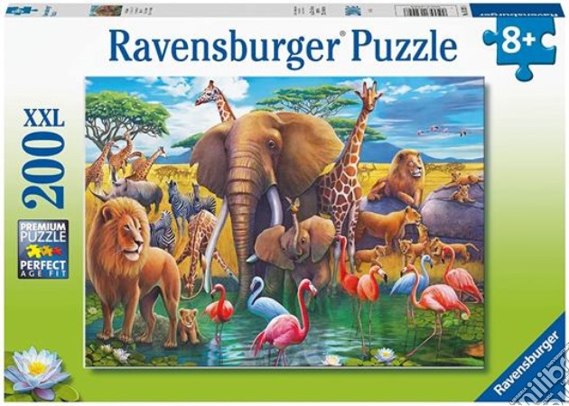 Ravensburger: Puzzle Xxl 200 Pz - In pieno Safari gioco