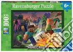 Minecraft: Ravensburger - Puzzle Xxl 100 Pz - Minecraft