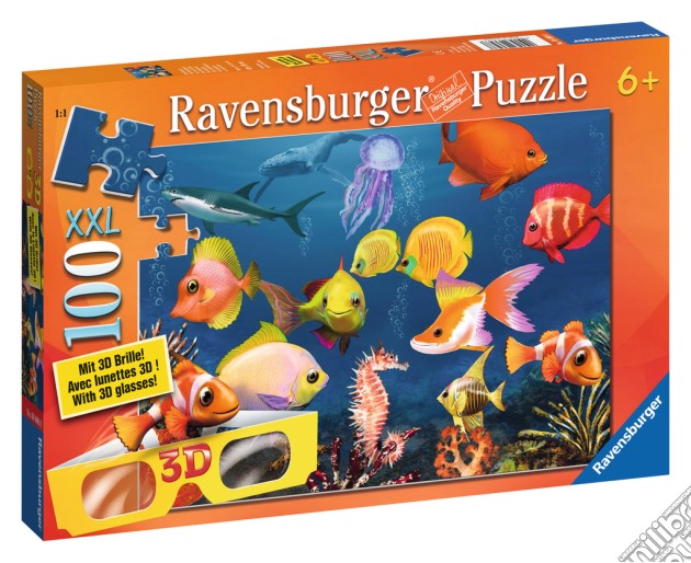 Affascinante mondo subacqueo - Puzzle 3d + occhialini puzzle di RAVENSBURGER