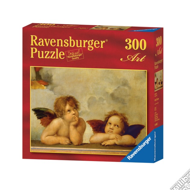 Ravensburger 14002 - Puzzle 300 Pz - Arte - Raffaello - I Cherubini puzzle di Ravensburger
