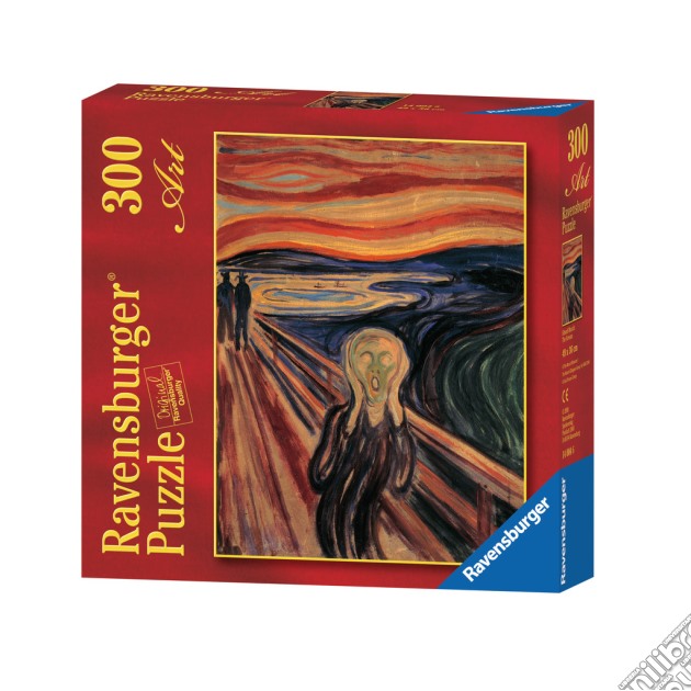 Puzzle 300 Pz Arte - Munch - L’Urlo puzzle di RAVENSBURGER