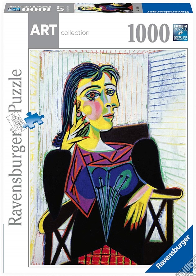 Ravensburger 14088 - Puzzle 1000 Pz - Pablo Picasso: Portrait Of Dora Maar puzzle di Ravensburger