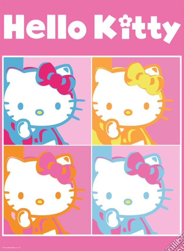 Hky hello kitty pop art puzzle di RAVENSBURGER