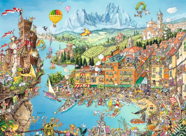 Puzzle 500 pz - bella italia puzzle di RAVENSBURGER