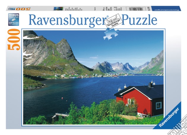 Villaggio di pescatori, norvegia (12+ anni) puzzle di RAVENSBURGER