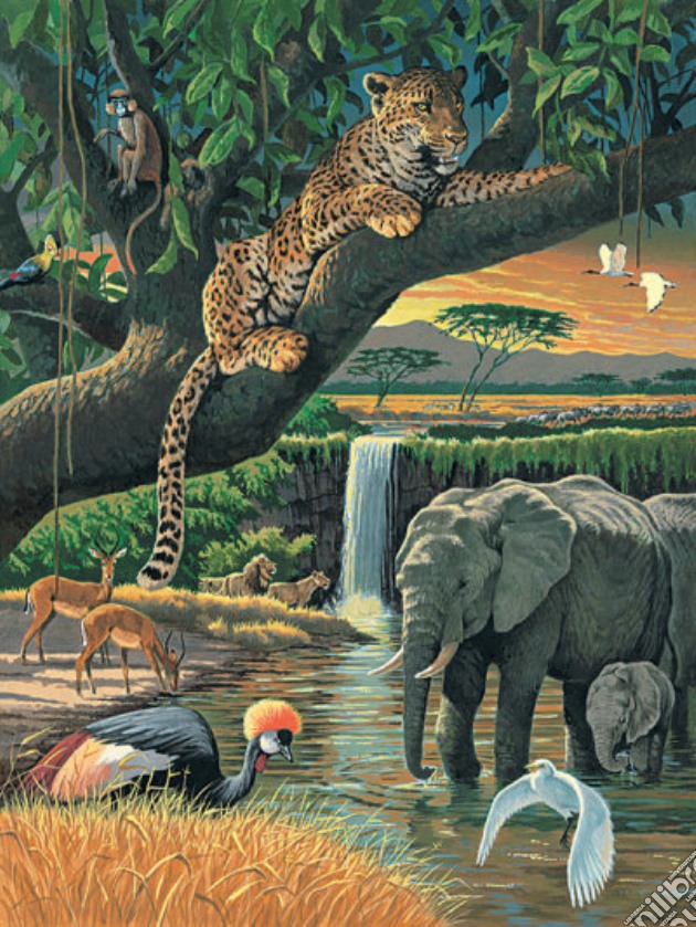 Animali dell’Africa puzzle