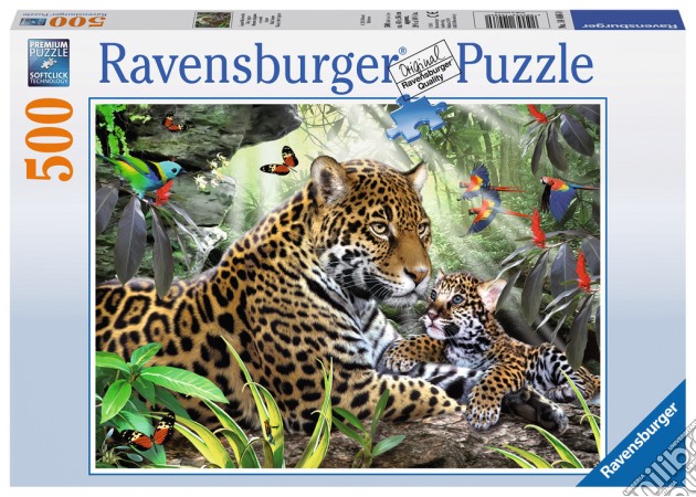 Ravensburger 14486 - Puzzle 500 Pz - Giaguari puzzle di Ravensburger