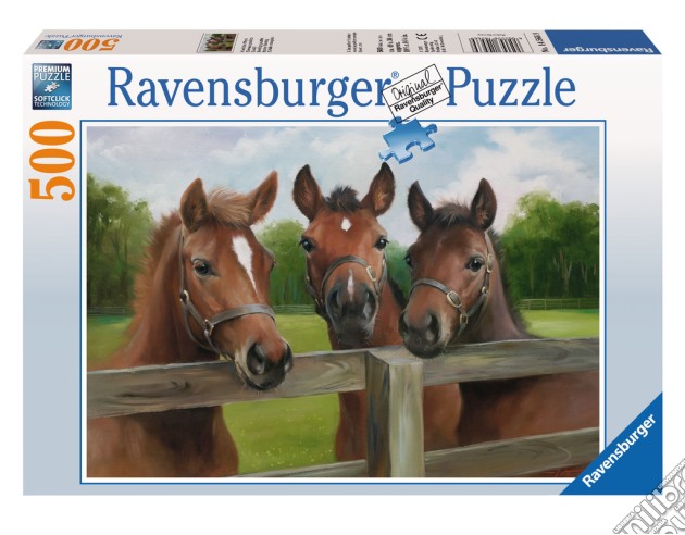 Puzzle 500 pz - cavalli puzzle di RAVENSBURGER