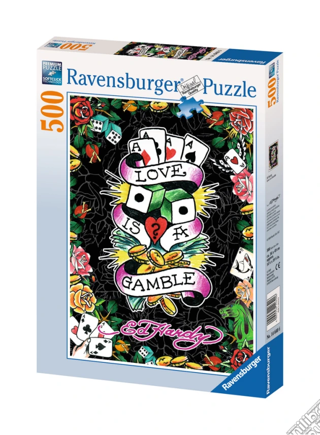 Ed hardy: love is a gamble puzzle di RAVENSBURGER