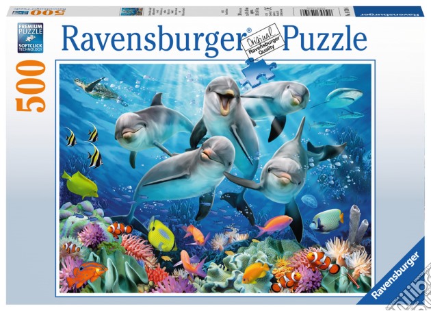Ravensburger 14710 - Puzzle 500 Pz - Delfini puzzle di Ravensburger