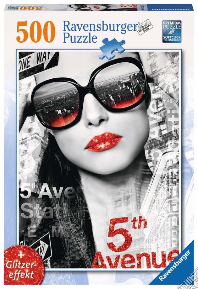 Ravensburger 14713 - Puzzle 500 Pz - Glitter Lips puzzle di Ravensburger